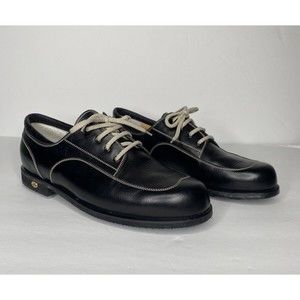 Walter Genuin Golf Shoes Women’s Size 6 Black Gortex Made In Italy